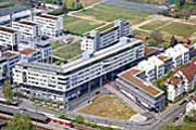 Frontbild Büropark am Bahnhof Fellbach